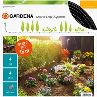 Gardena MICRO DRIP S Above Ground Water Irrigation Starter Set