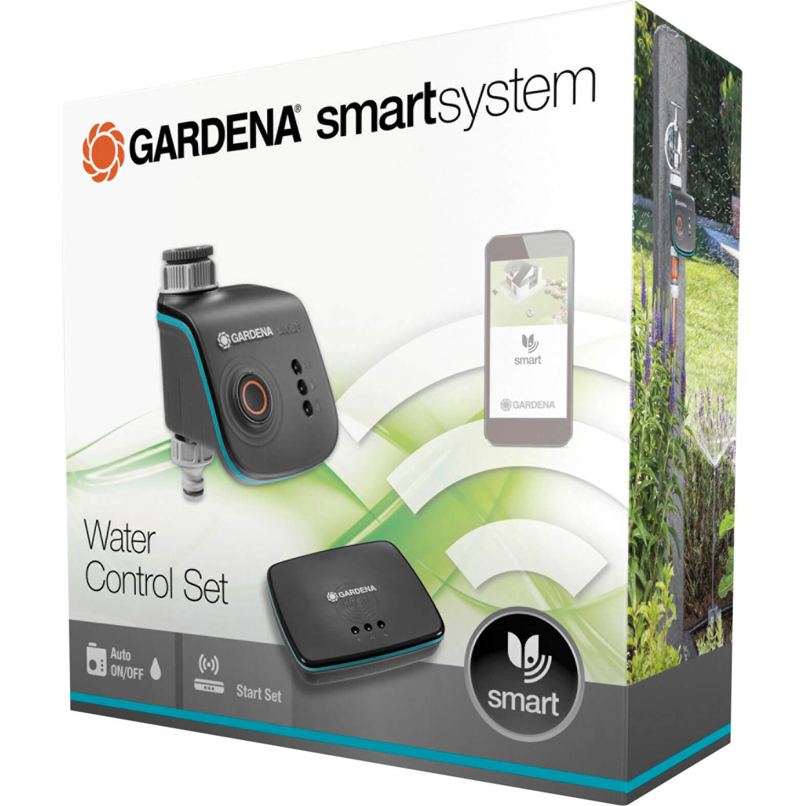 Gardena Smart Wireless Hub and Water Timer Set