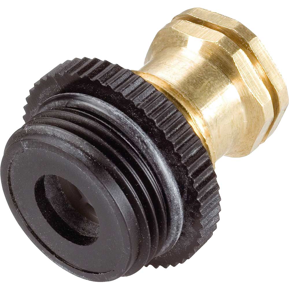 Image of Gardena PIPELINE and SPRINKLERSYSTEM Threaded Drain Valve 3/4" Pack of 1