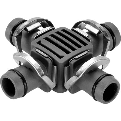Gardena MICRO DRIP 4 Way Coupling