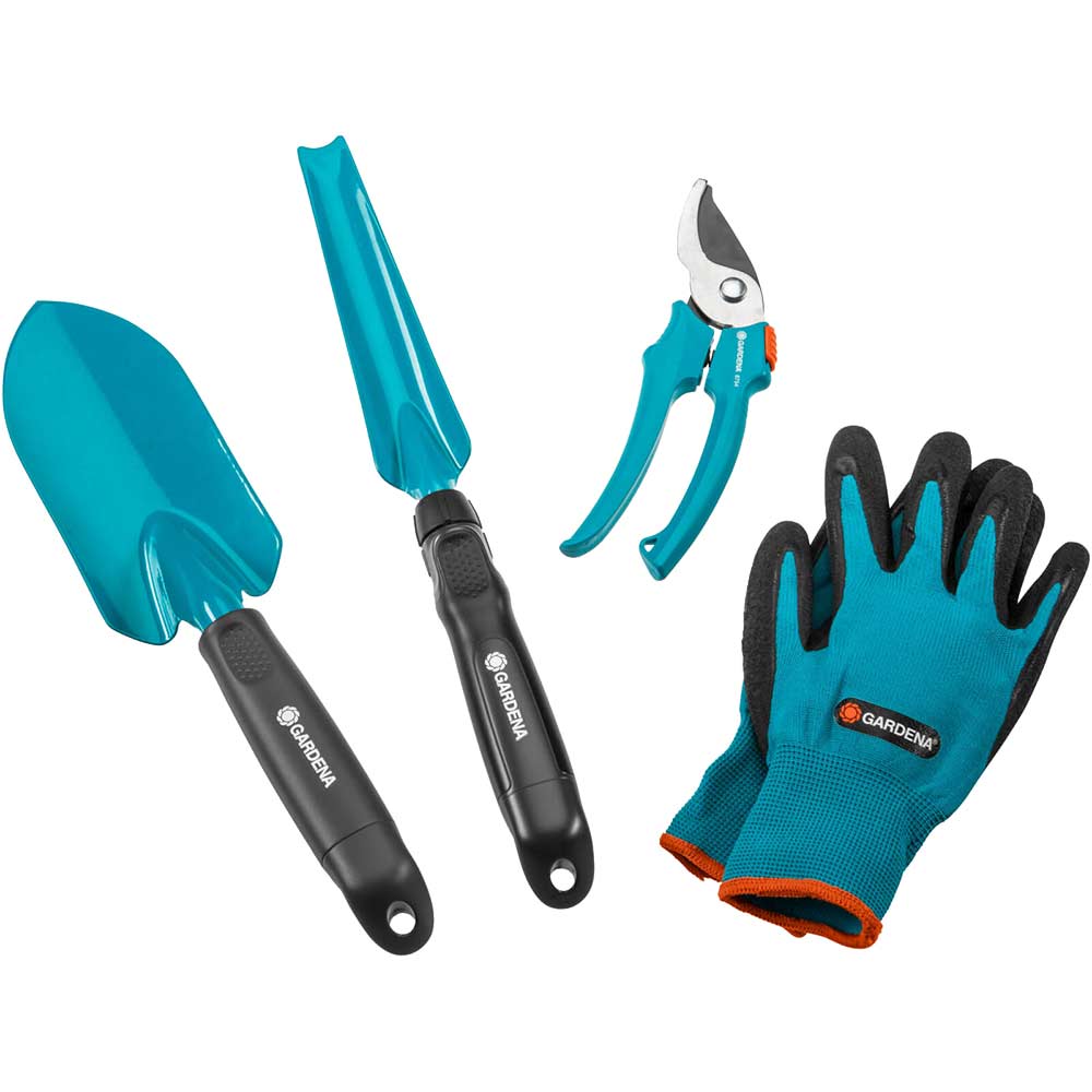 Image of Gardena City Gardening Basic Equipment Hand Tool Gift Pack