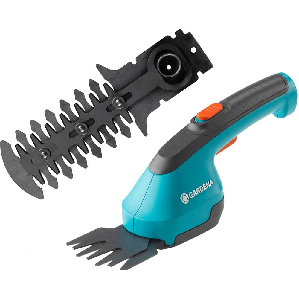 Gardena AccuCut LI 3.6v Cordless Grass Shears Set 1 x 1.5ah Integrated Li-ion Charger