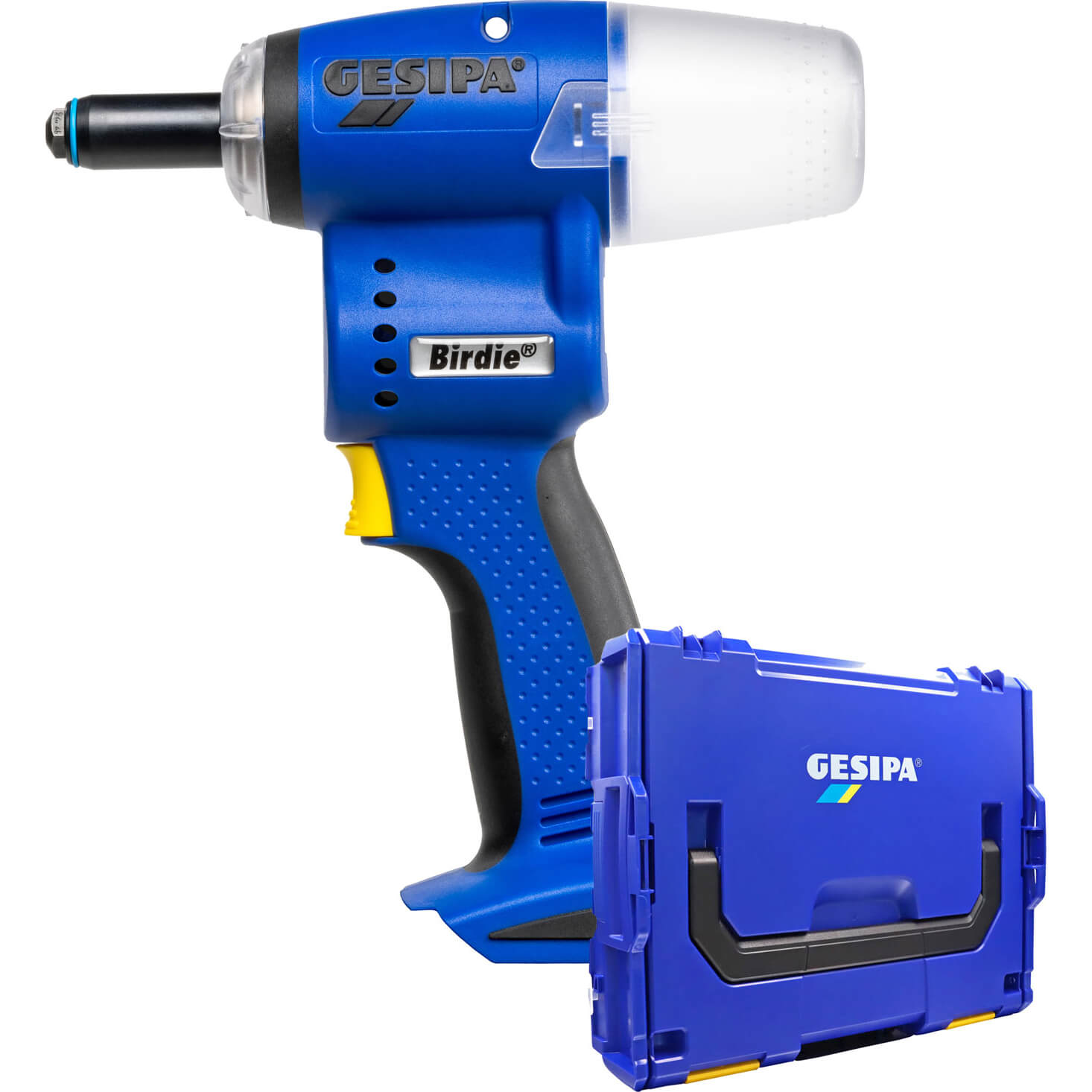 Image of Gesipa Birdie 18v Cordless Brushless Riveter Tool No Batteries No Charger Case