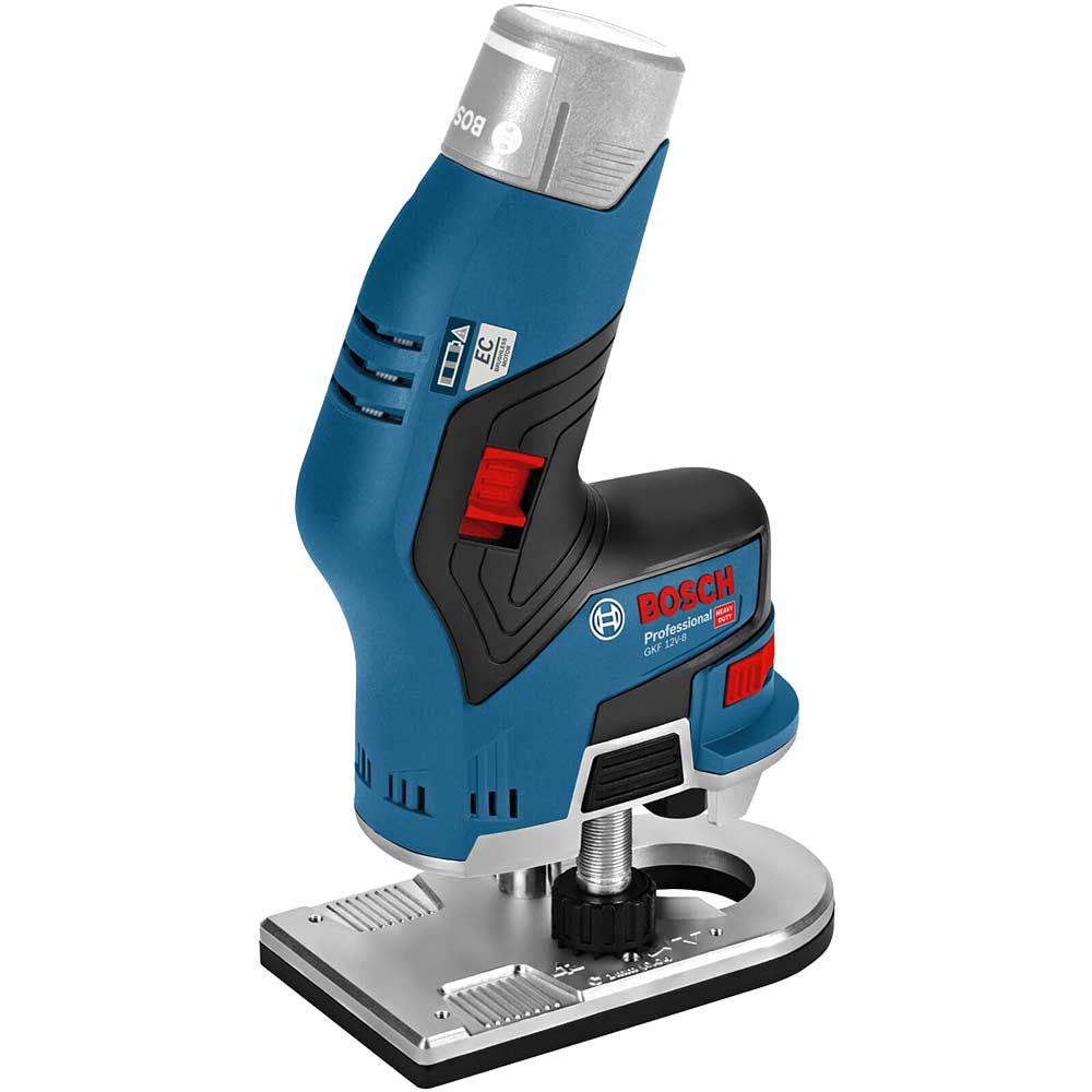 Bosch GKF 12 V-8 12v Cordless Fixed Base Palm Router No Batteries No Battery Charger No Case