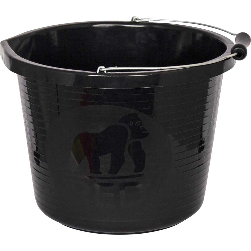 Red Gorilla Premium Bucket 14l Black