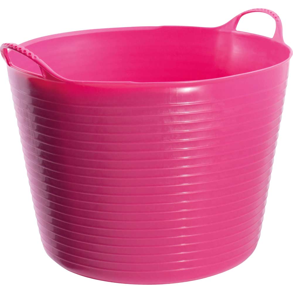 Red Gorilla Tubtrugs Flexible Tub 38l Pink