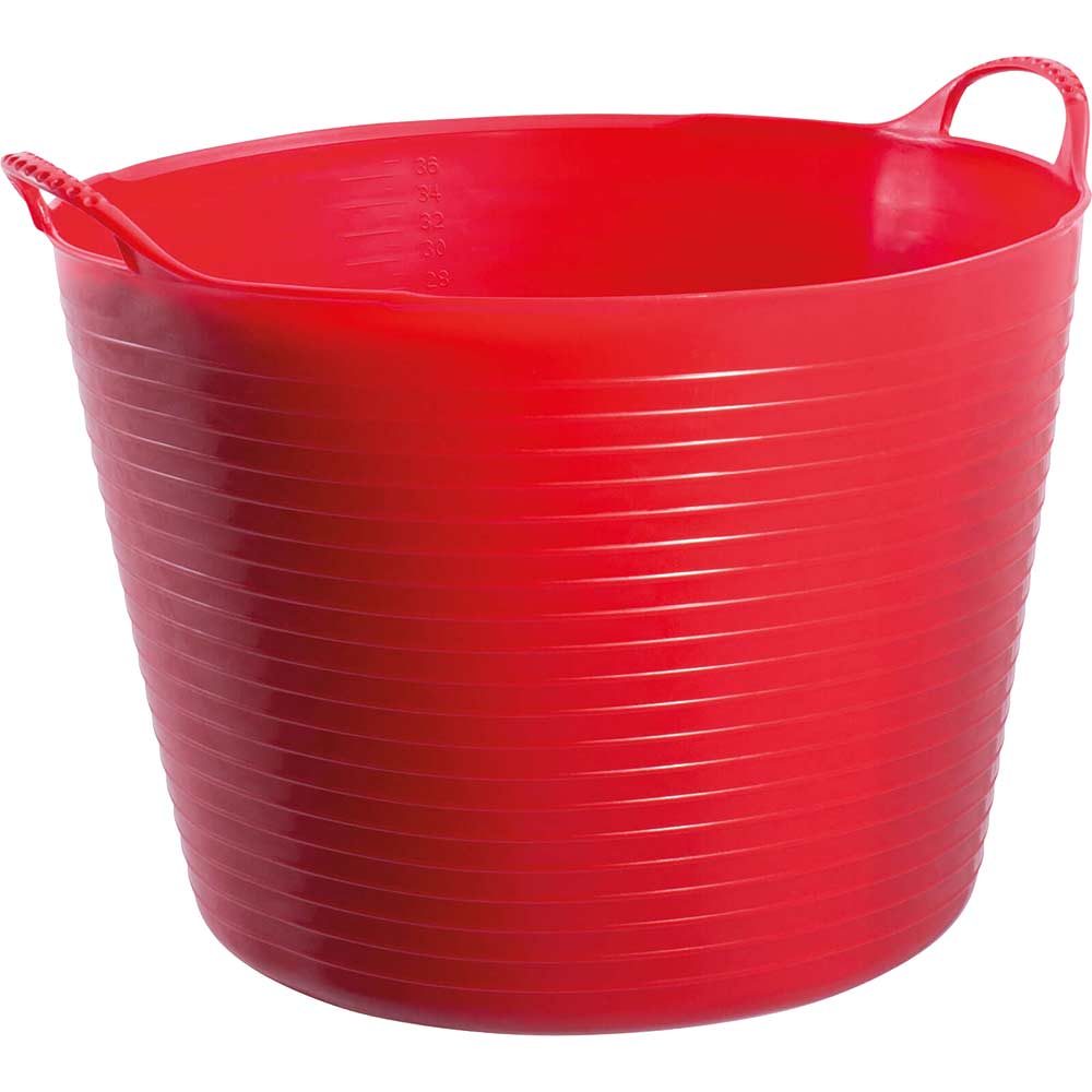 Red Gorilla Tubtrugs Flexible Tub 38l Red