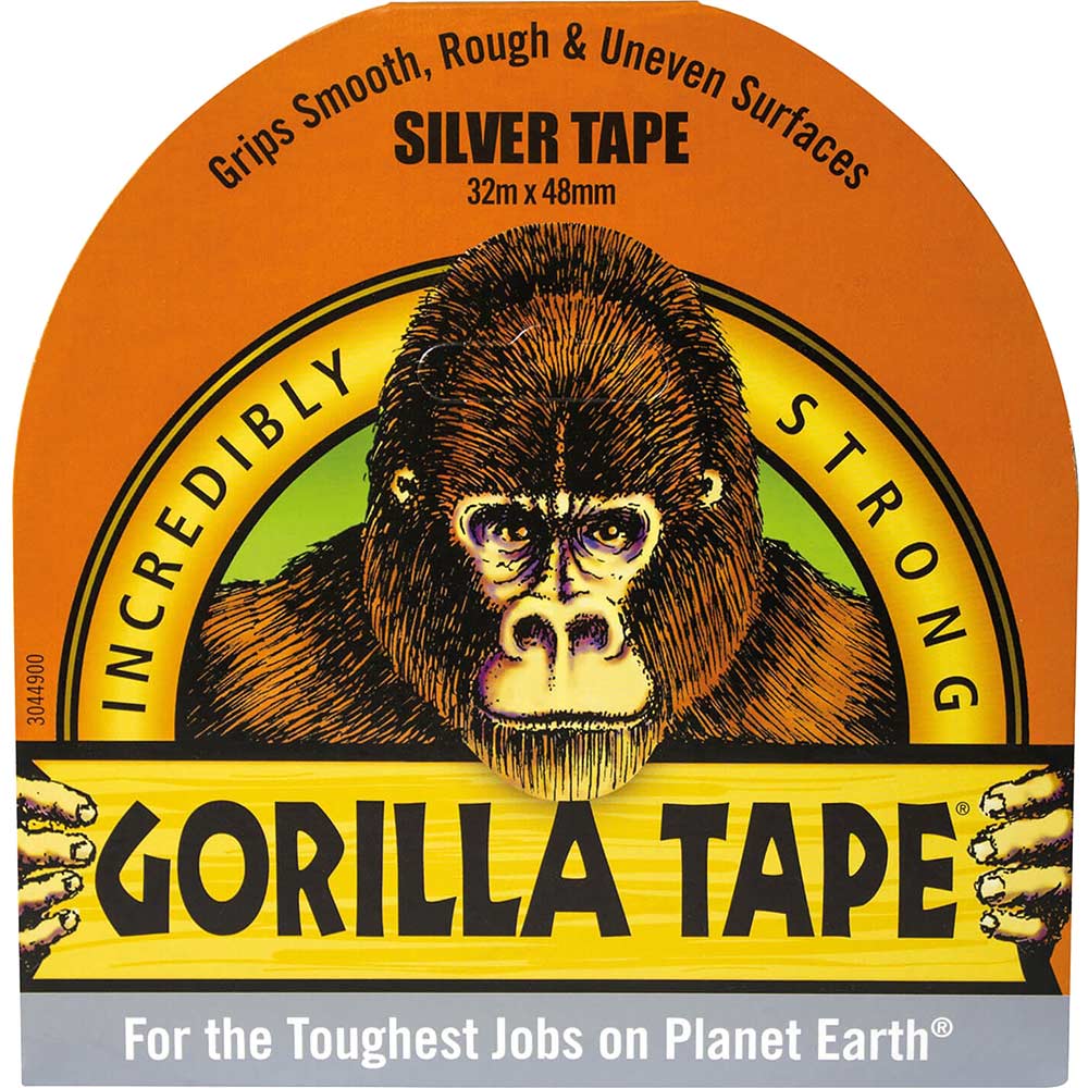 Gorilla Glue Gorilla Tape Silver 48mm 32m