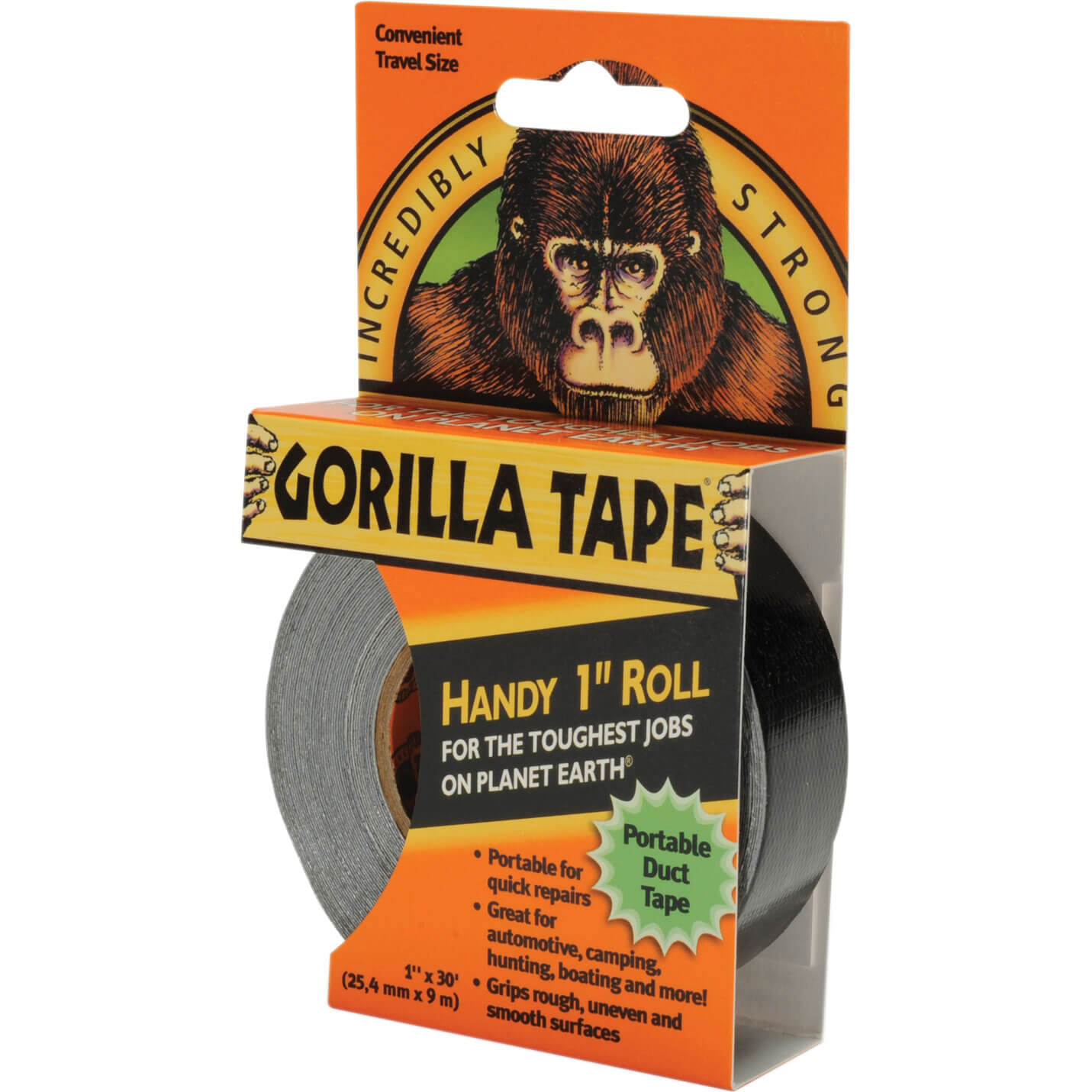 Image of Gorilla Ultra Tough Cloth Tape Handy Roll 25mm 9m