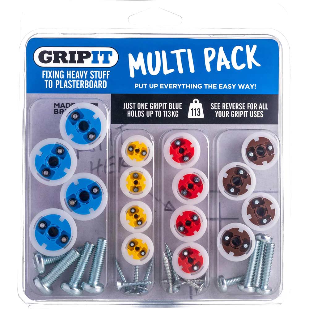 Image of Gripit Plasterboard Fixings Multi Pack