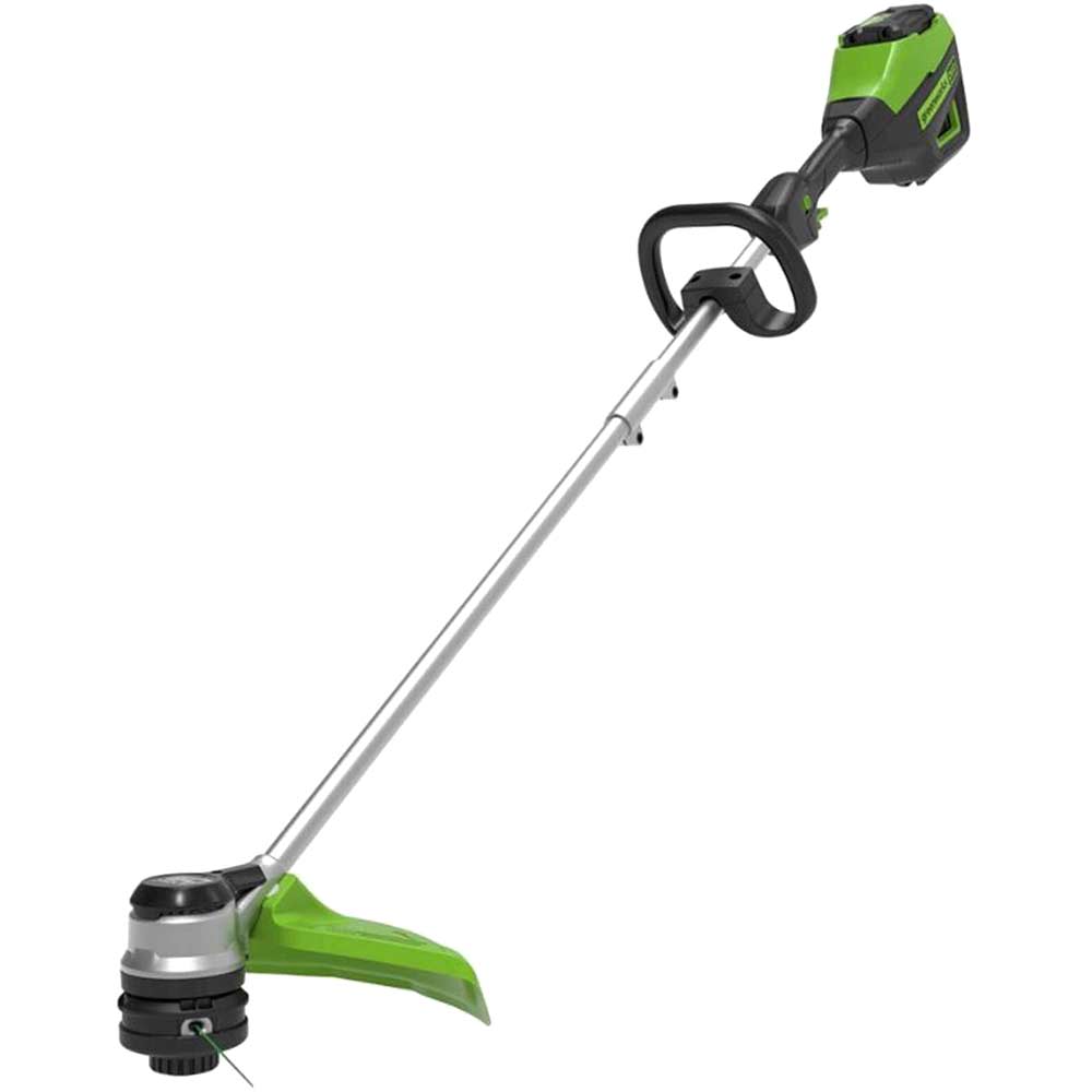 Greenworks GD60BC 60v Cordless Brushless Grass Trimmer with Loop Handle No Batteries No Charger