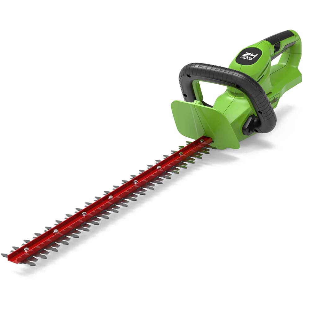 Image of Greenworks G24HT56 24v Cordless Hedge Trimmer 560mm No Batteries No Charger