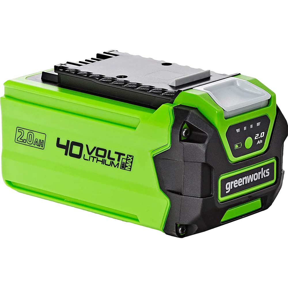 Image of Greenworks G40B2 40v Cordless Li-ion Battery 2ah 2ah