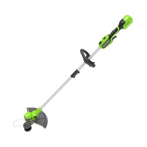 Image of Greenworks GD24LT33 24v Cordless Brushless Grass Trimmer and Edger 330mm No Batteries No Charger