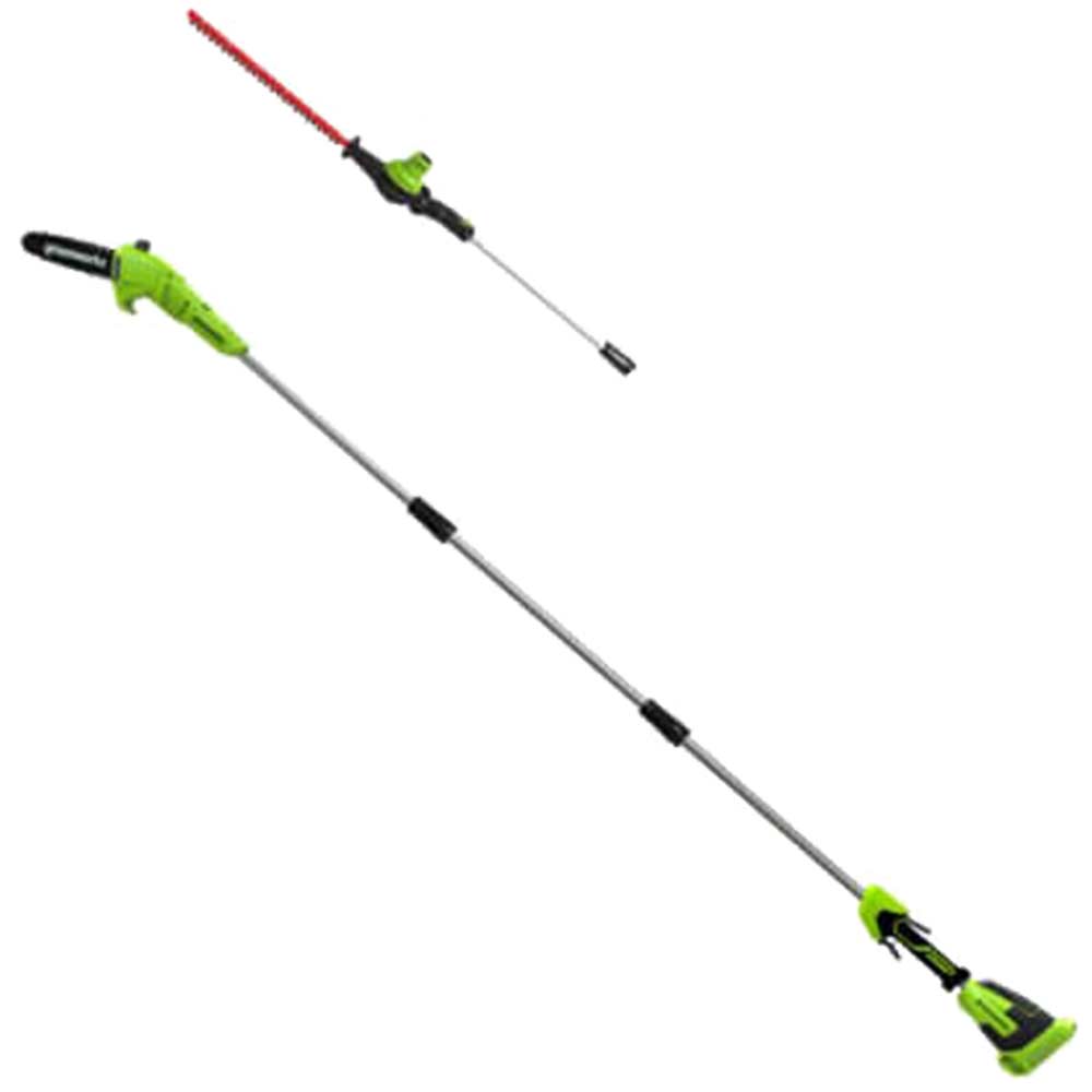 Greenworks GD40PSH 40v Cordless Brushless Pole Tree Pruner and