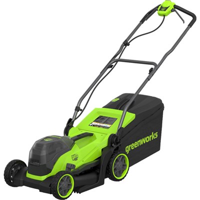 Greenworks MO48L 48v Cordless Brushless Rotary Lawnmower 360mm