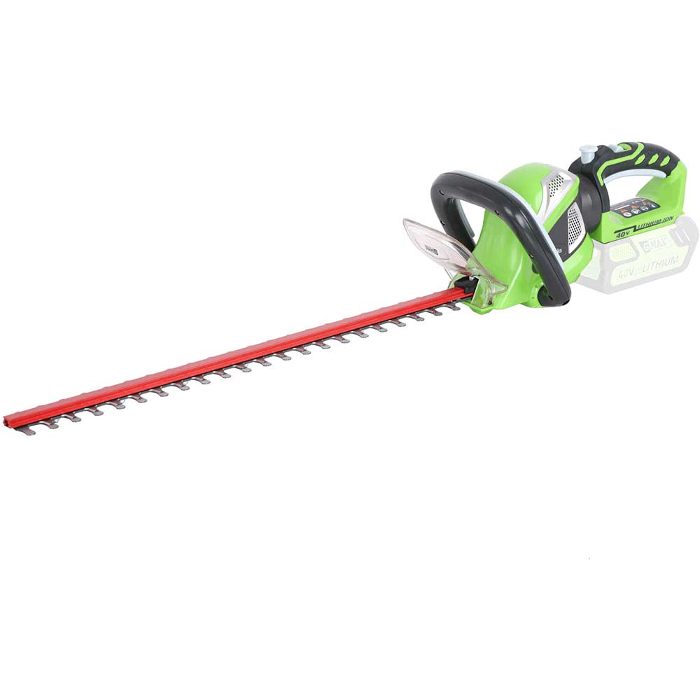Image of Greenworks G40HT61 40v Cordless Hedge Trimmer 610mm No Batteries No Charger