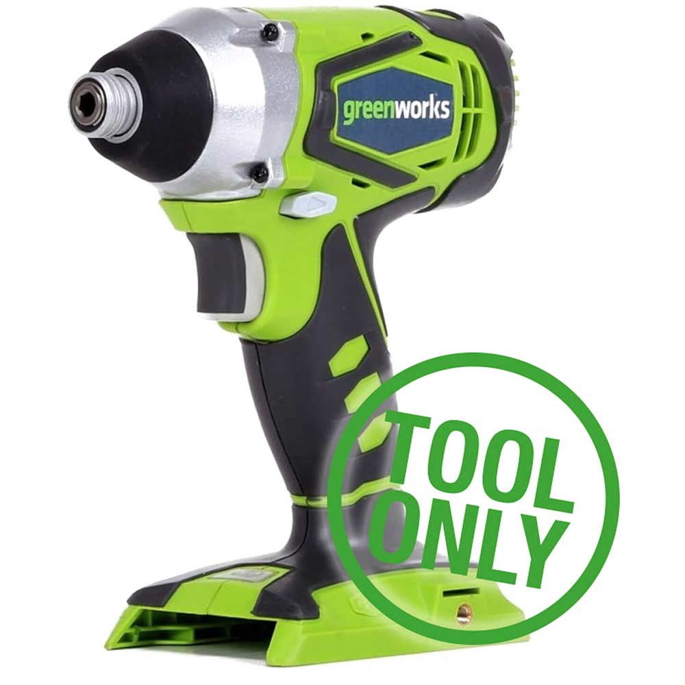 Greenworks G24ID 24v Cordless Impact Driver Impact Drivers