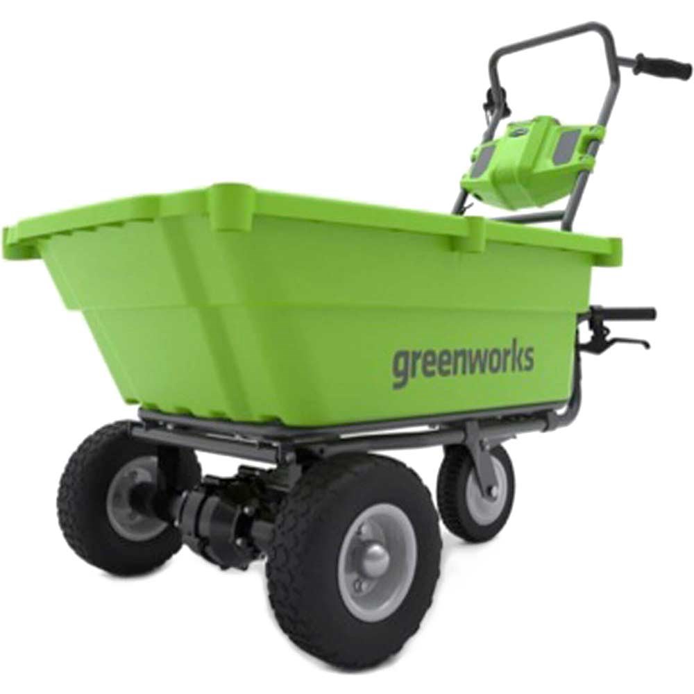 Greenworks g40gc. тележка садовая самоходная greenworks g40gc 40v. аккумуляторную садовую тележку greenworks 106 л 82v 82gc 7400607. самоходная тележка гринворкс. ч и зу.