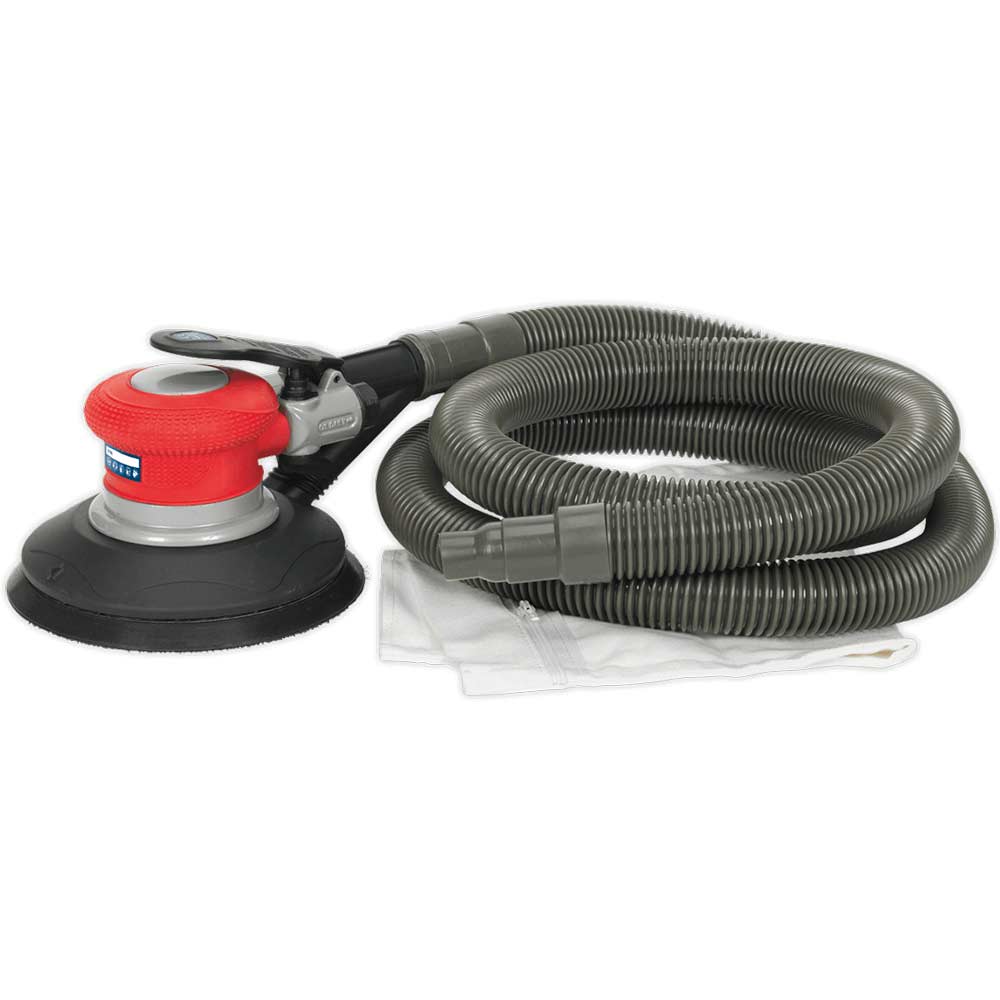 Sealey GSA06 Air Palm Random Orbital Disc Sander 150mm
