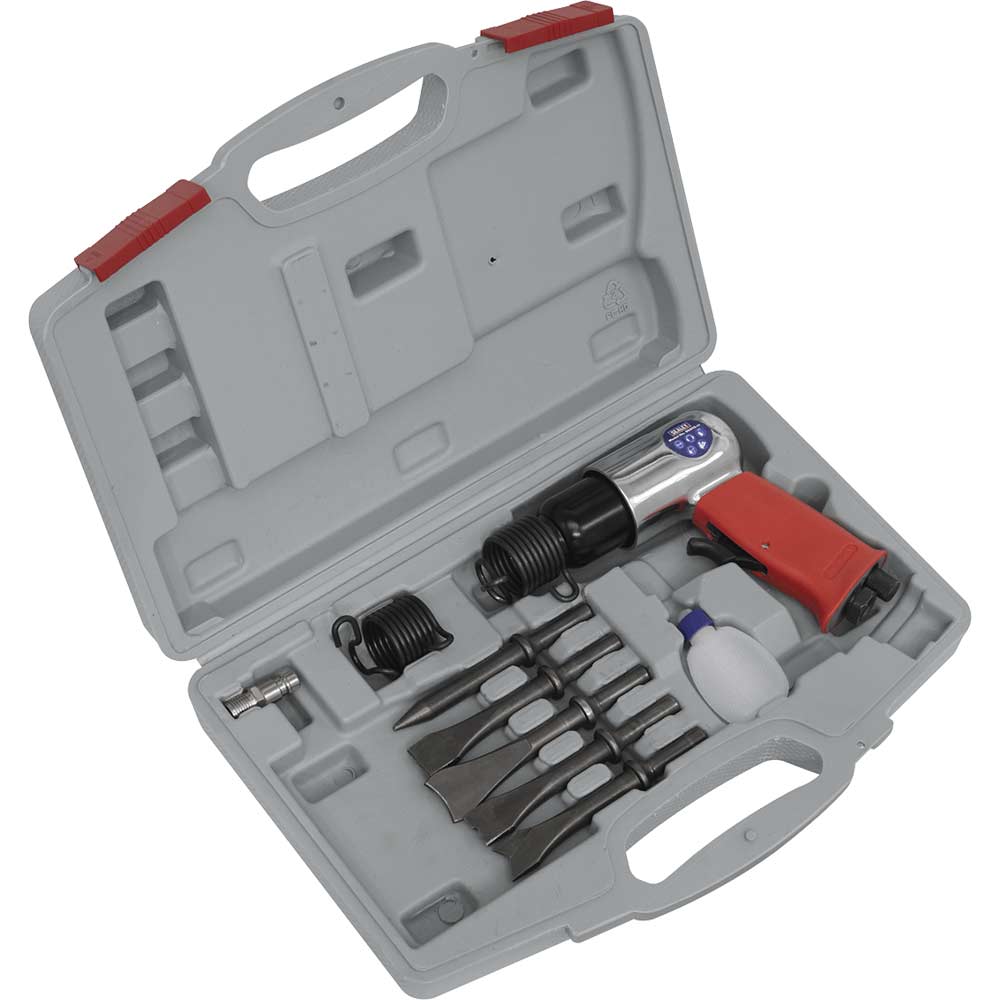 Sealey GSA12 Medium Stroke Air Hammer Kit