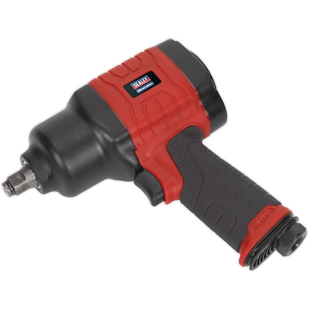 Image of Sealey GSA6002 Twin Hammer Air Impact Wrench 1/2" Drive