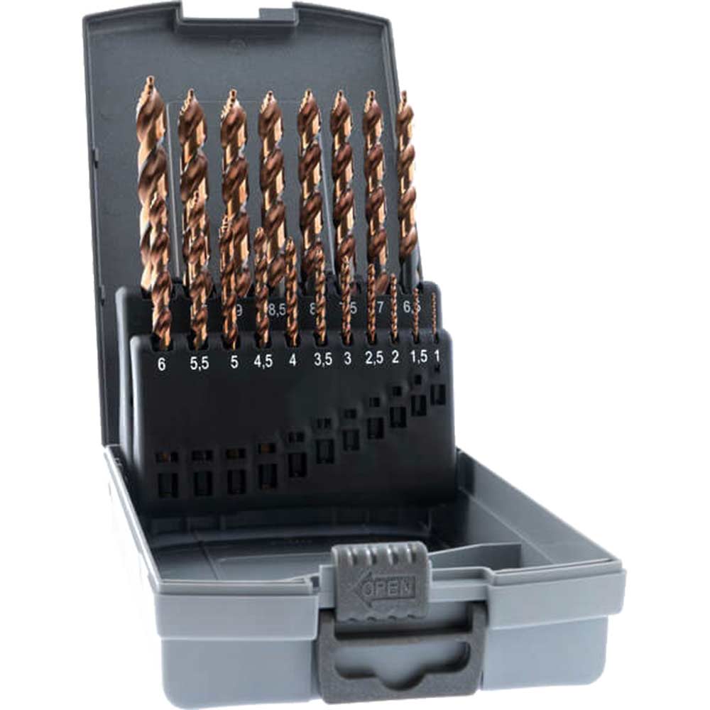 Image of Guhring No 9503 19 Piece StepPower HSCO Multi Stepped Premium Drill Set