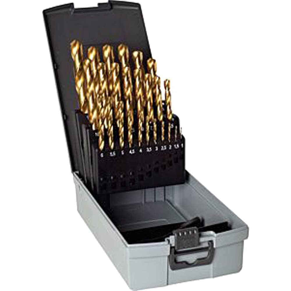 Image of Guhring No 17 41 Piece HSS TiN Coated 6.0 -10.0mm By 0.1mm Drill Set