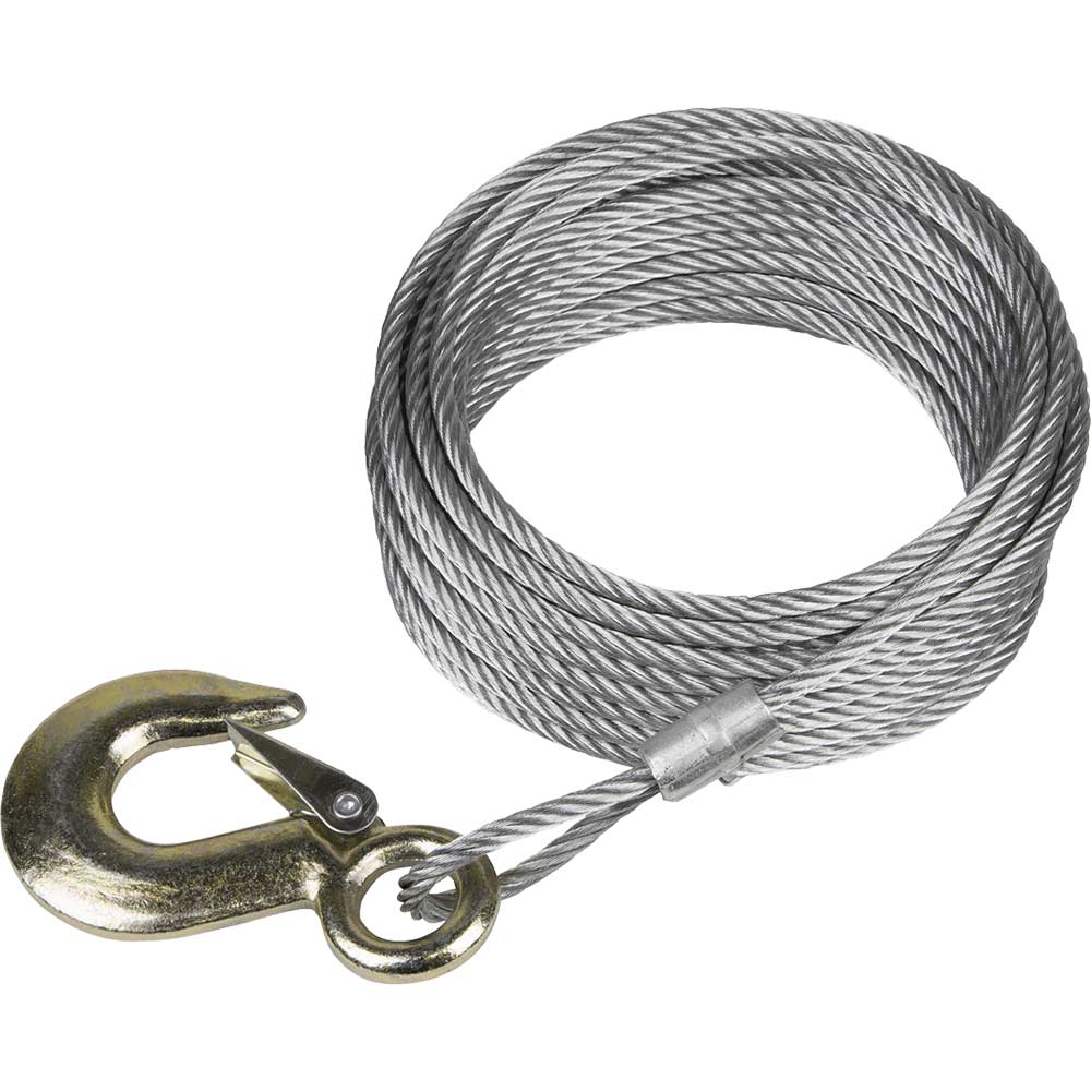 Sealey Wire Cable for GWE2000M Geared Hand Winch 10m