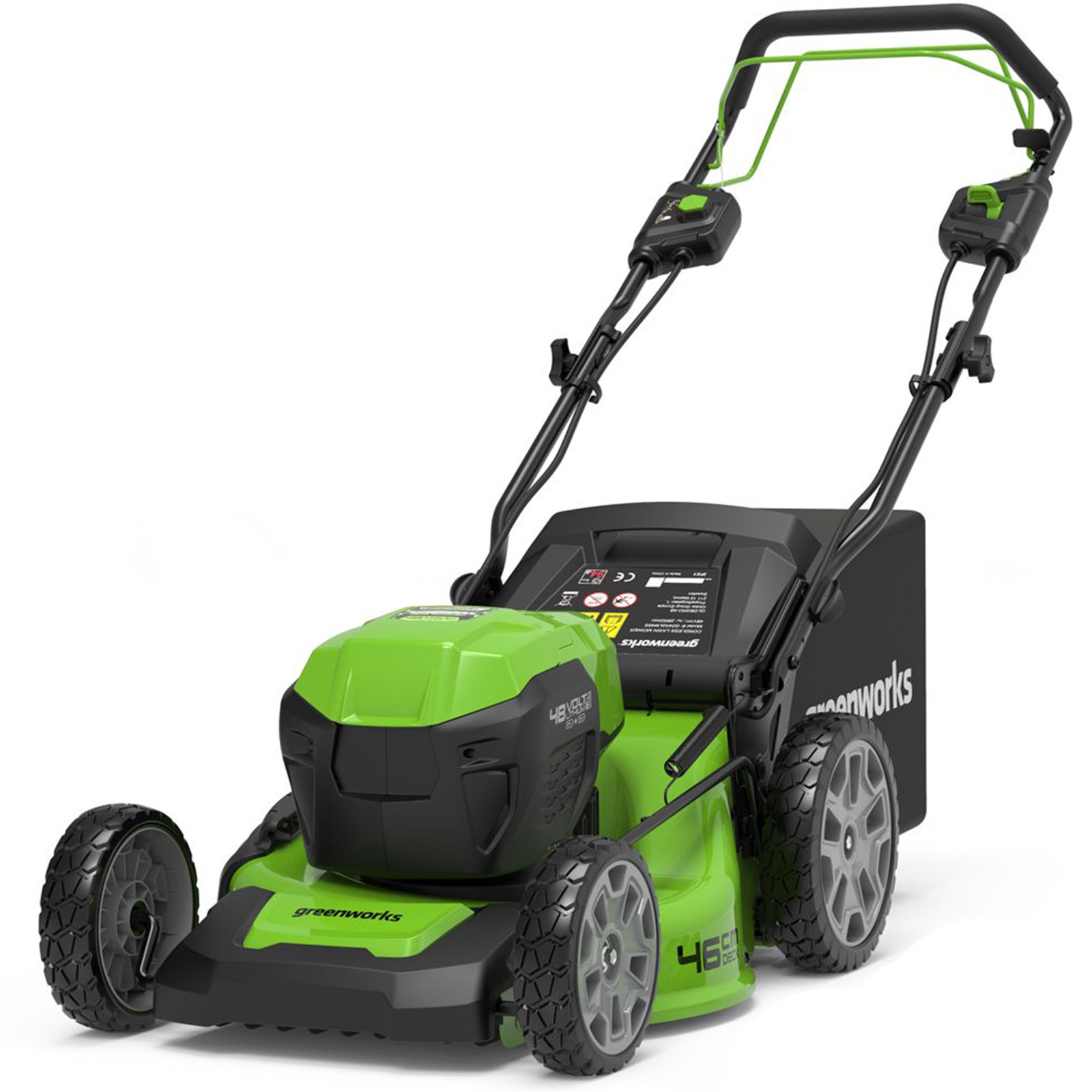 Photos - Lawn Mower Greenworks GD24X2LM46SP 48v Cordless Brushless Self Propelled Rotary Lawnm 