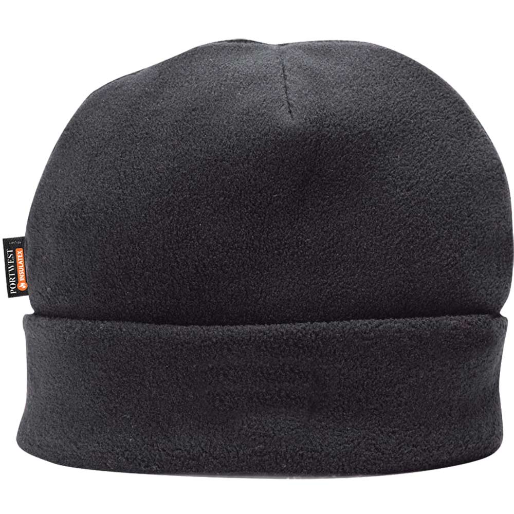 Portwest Insulatex Fleece Hat Black One Size