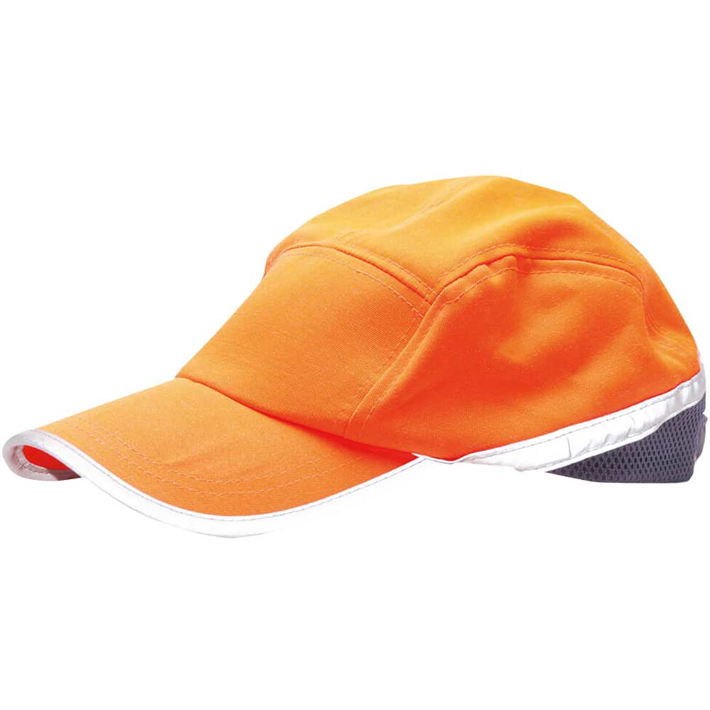 Image of Portwest Hi Vis Baseball Cap Orange / Navy One Size