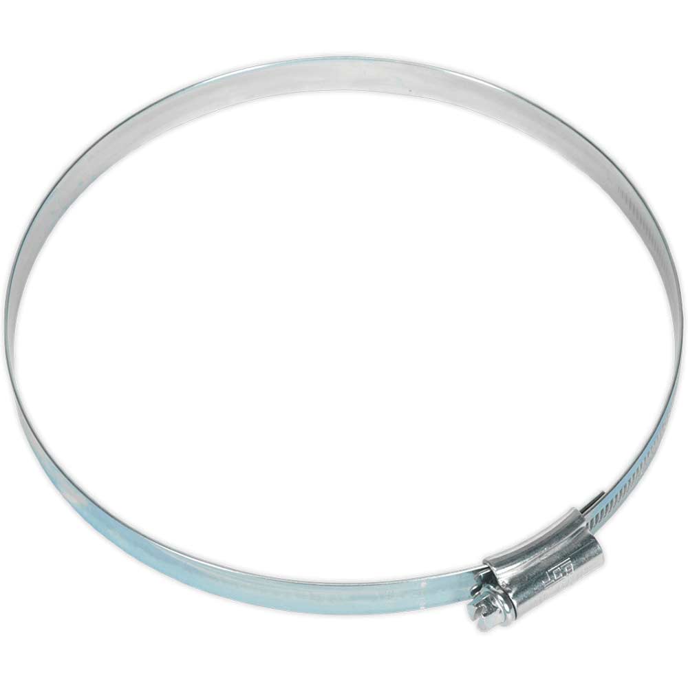 Photos - Nail / Screw / Fastener Sealey High Grip Zinc Plated Hose Clips 130mm - 160mm Pack of 10 HCJ7 