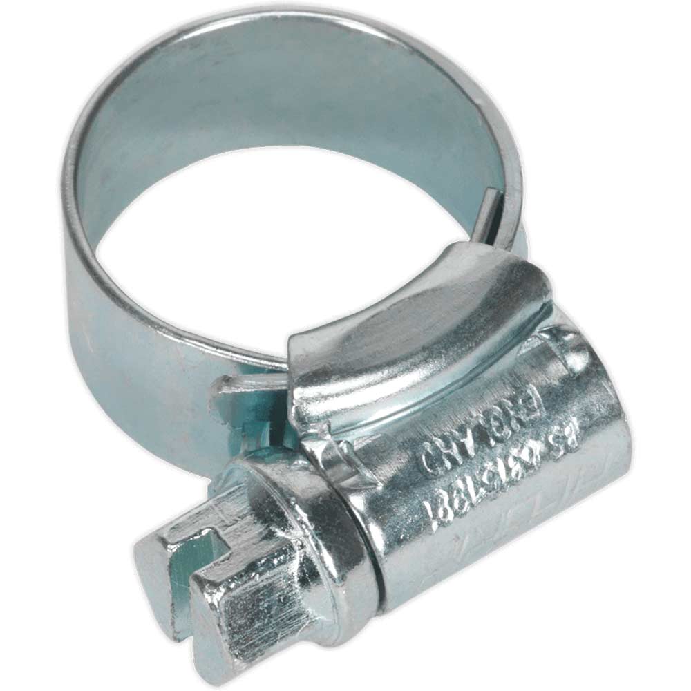Photos - Nail / Screw / Fastener Sealey High Grip Zinc Plated Hose Clips 11mm - 16mm Pack of 30 HCJM00 