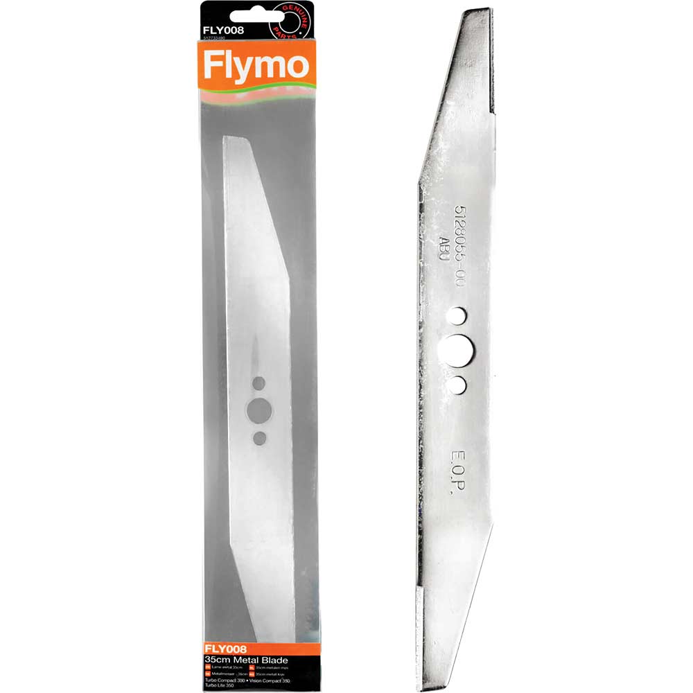 Image of Flymo FLY008 Genuine Blade for TC350, TCV350, TL350 and VC350PLUS Lawnmowers 350mm Pack of 1