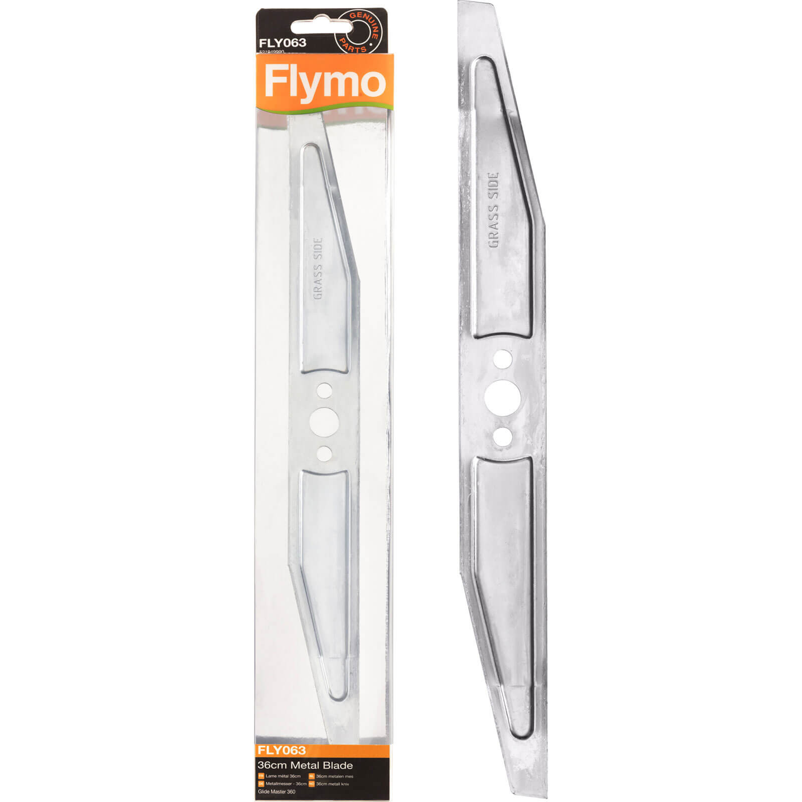 Image of Flymo FLY063 Genuine Blade for Glidemaster 360 Lawnmowers 360mm Pack of 1
