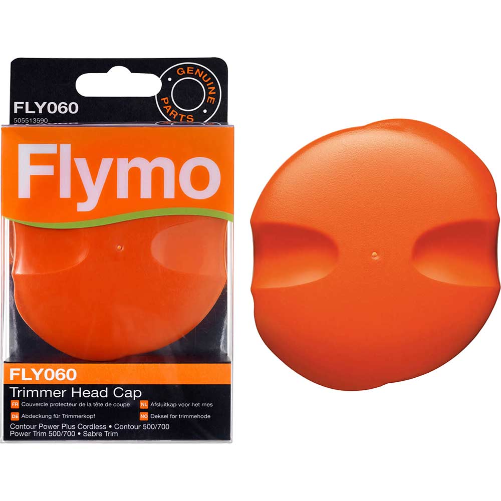 Flymo FLY060 Genuine Spool Cover for Powertrim 500XT. 600HD, CT250, CT250X, Contour and SabreTrim Grass Trimmers Pack of 1