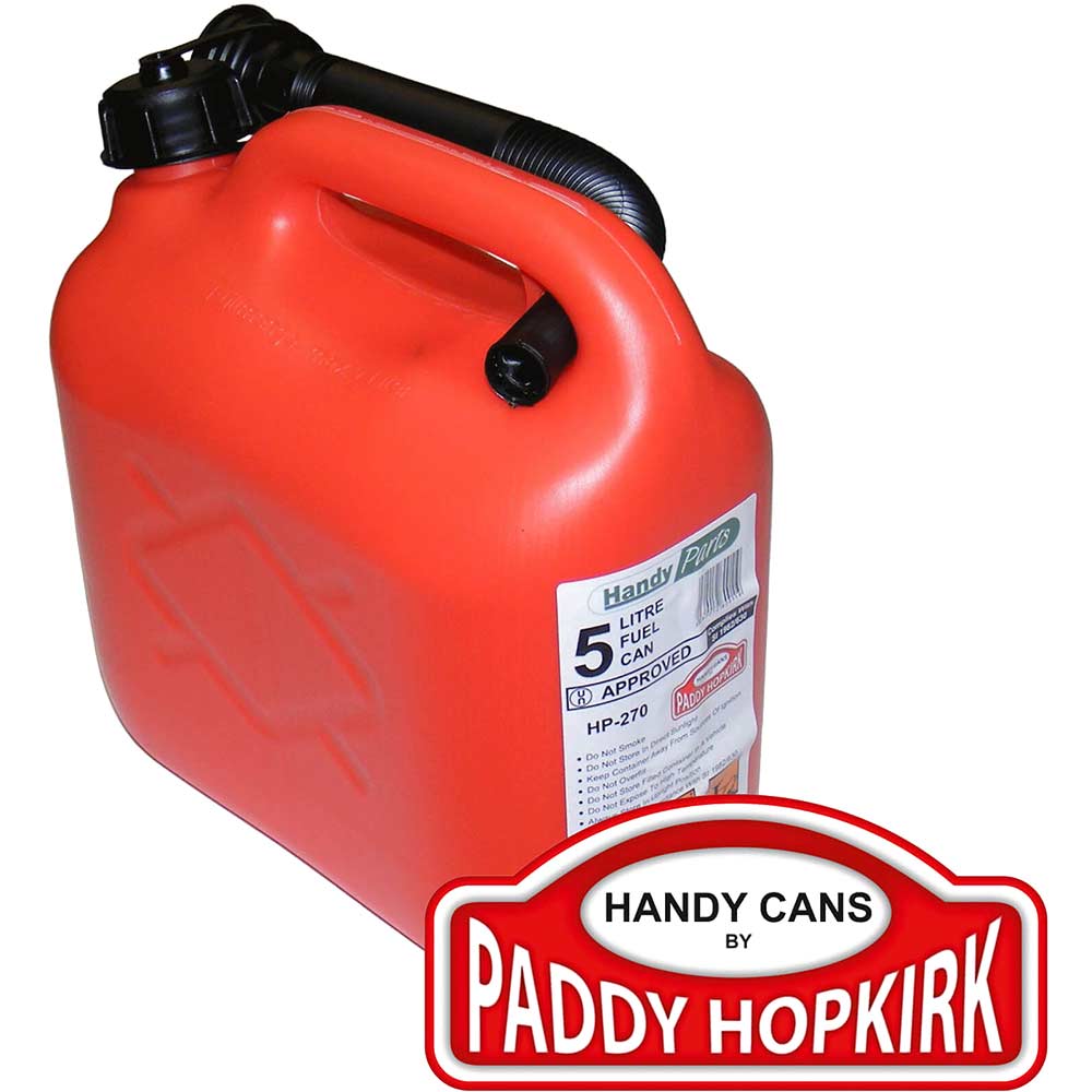 Image of Paddy Hopkirk Plastic Fuel Can 5l Red