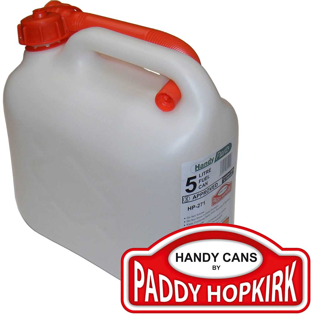 Image of Paddy Hopkirk Plastic Fuel Can 5l Clear