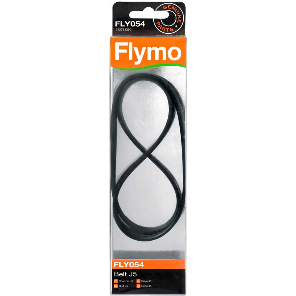 Flymo FLY054 Genuine Drive Belt J5 Turbo Compact Lawnmowers Pack of 1