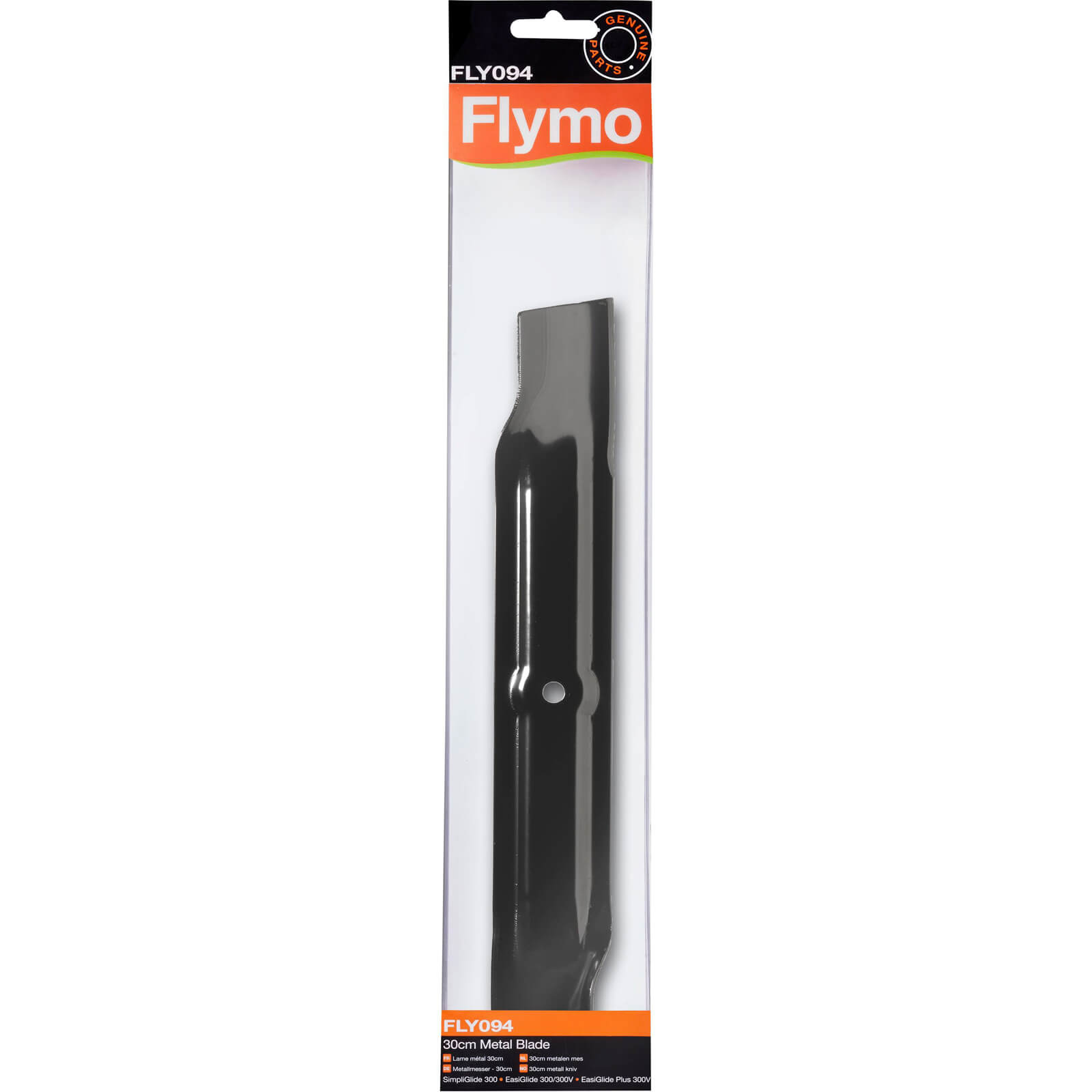 Flymo FLY094 Genuine Blade for EasiGlide 300, 300V and 300VC Lawnmowers 300mm Pack of 1