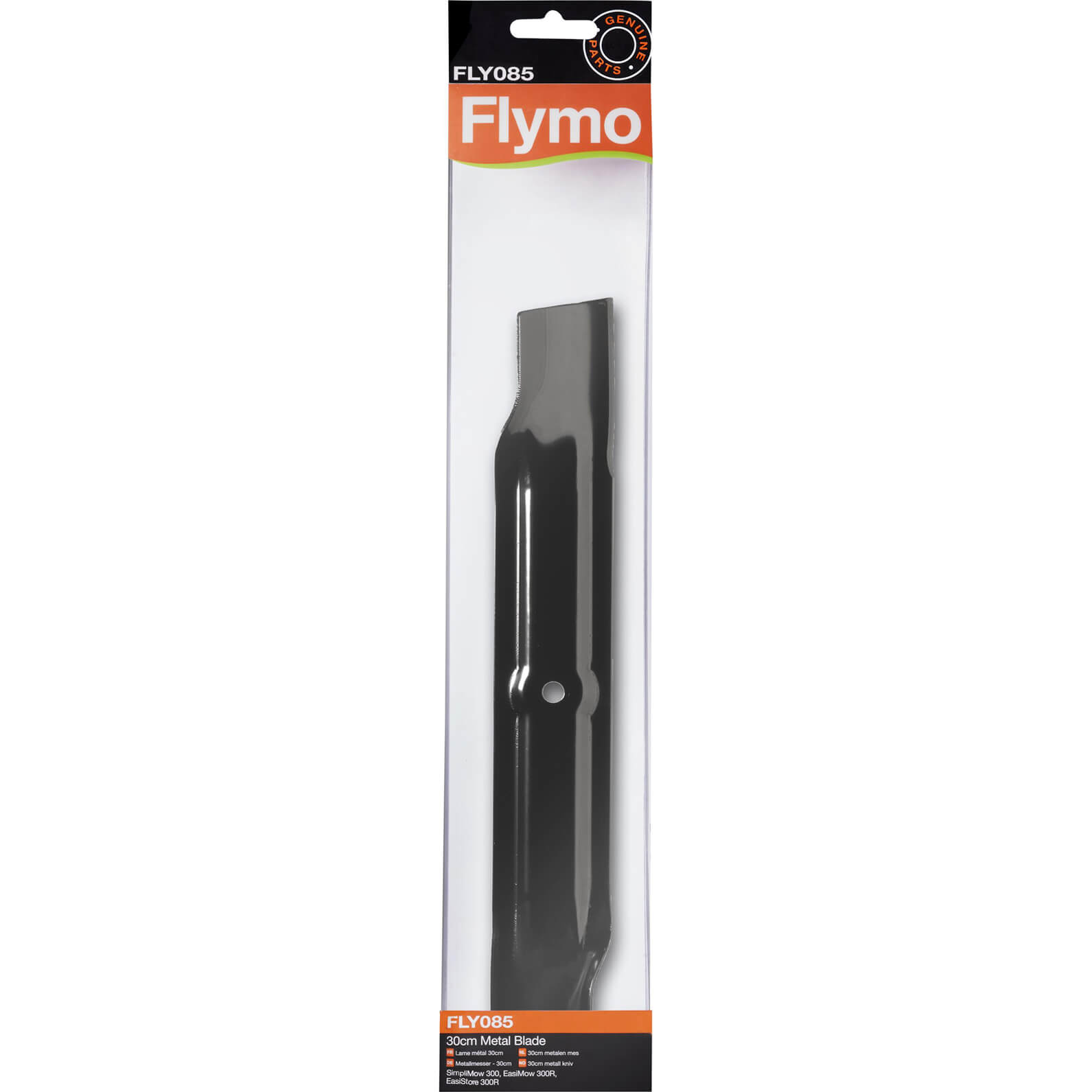 Flymo FLY085 Genuine Blade for EasiMow, EasiStore 300R SimpliMow 300 Lawnmowers 300mm Pack of 1
