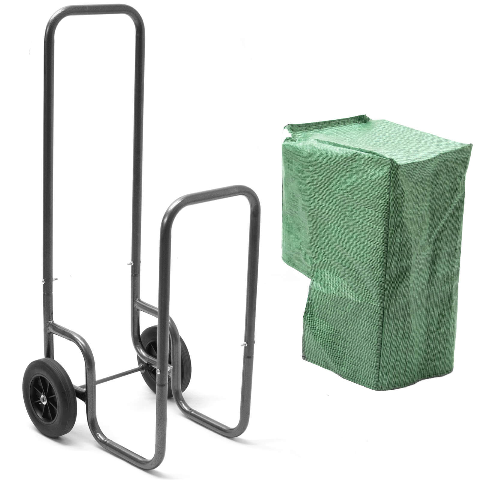 Image of Handy THLC Log Cart with Cover