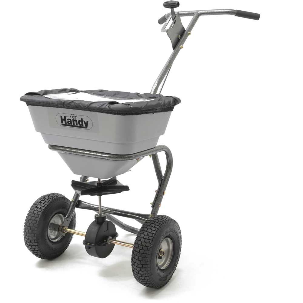 Handy THS70HDUTY Heavy Duty Push Feed, Grass and Salt Broadcast Spreader 31.75kg