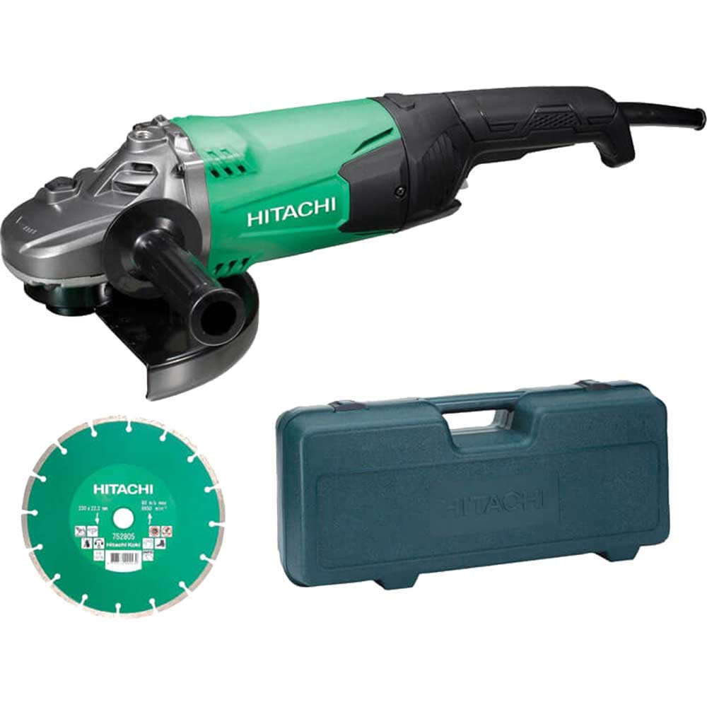 Hitachi 230mm sales angle grinder