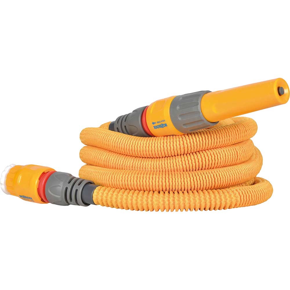 Hozelock Set Raccordo Per Tubo 62353 - Connettore Rubinetto E Attacco Veloce, Adatto A Quasi Tutti I Rubinetti, Arancione
