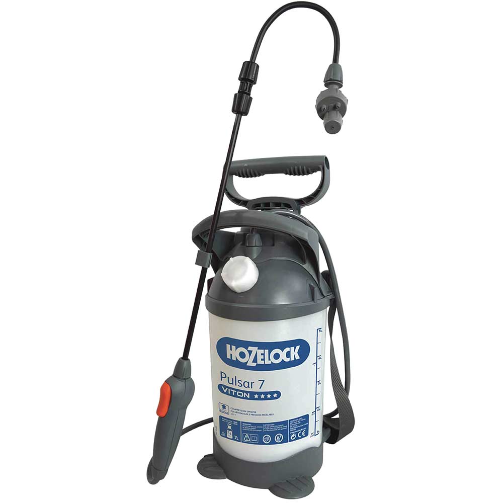 Image of Hozelock PULSAR VITON Chemical Liquid Pressure Sprayer 7l