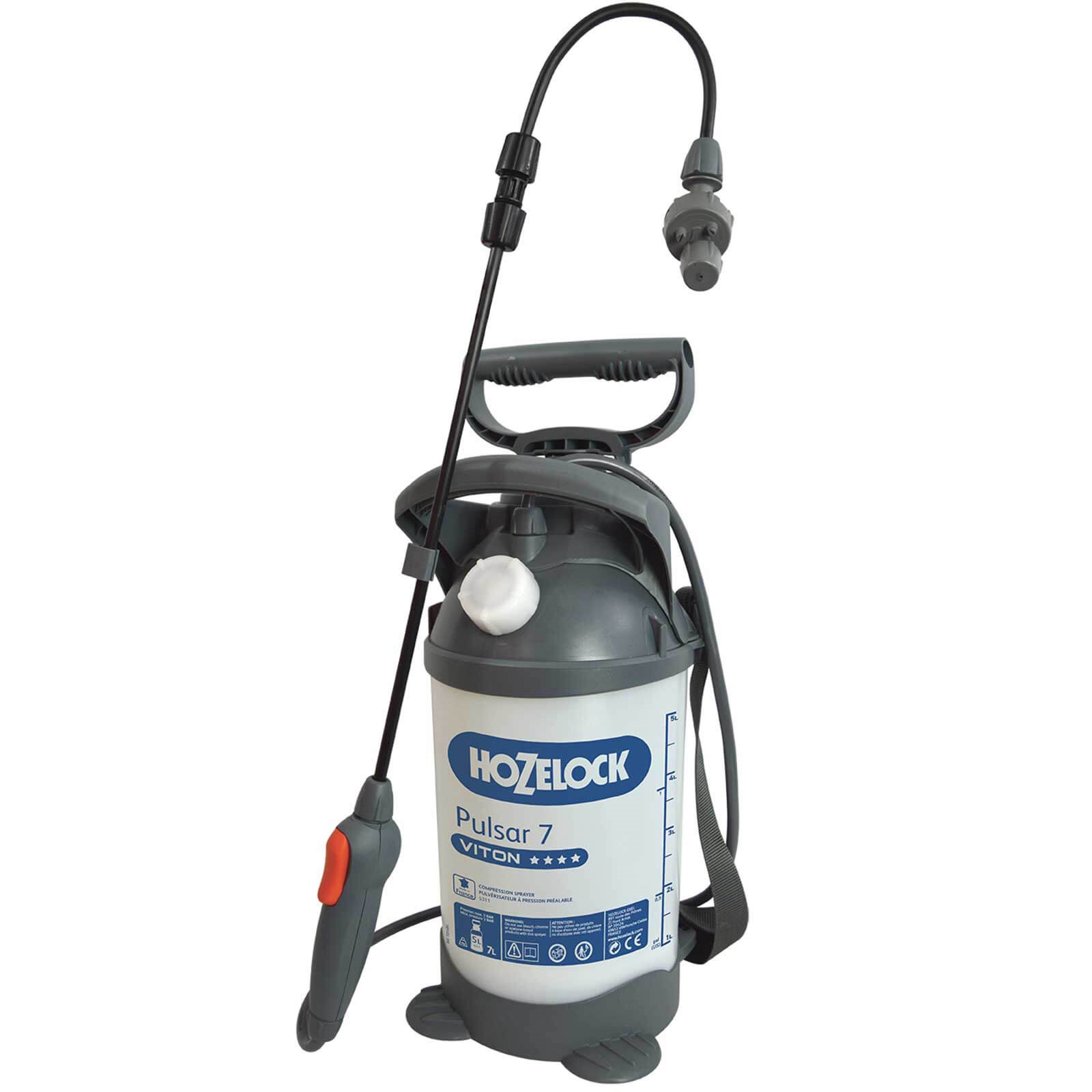 Hozelock PULSAR VITON Chemical Liquid Pressure Sprayer