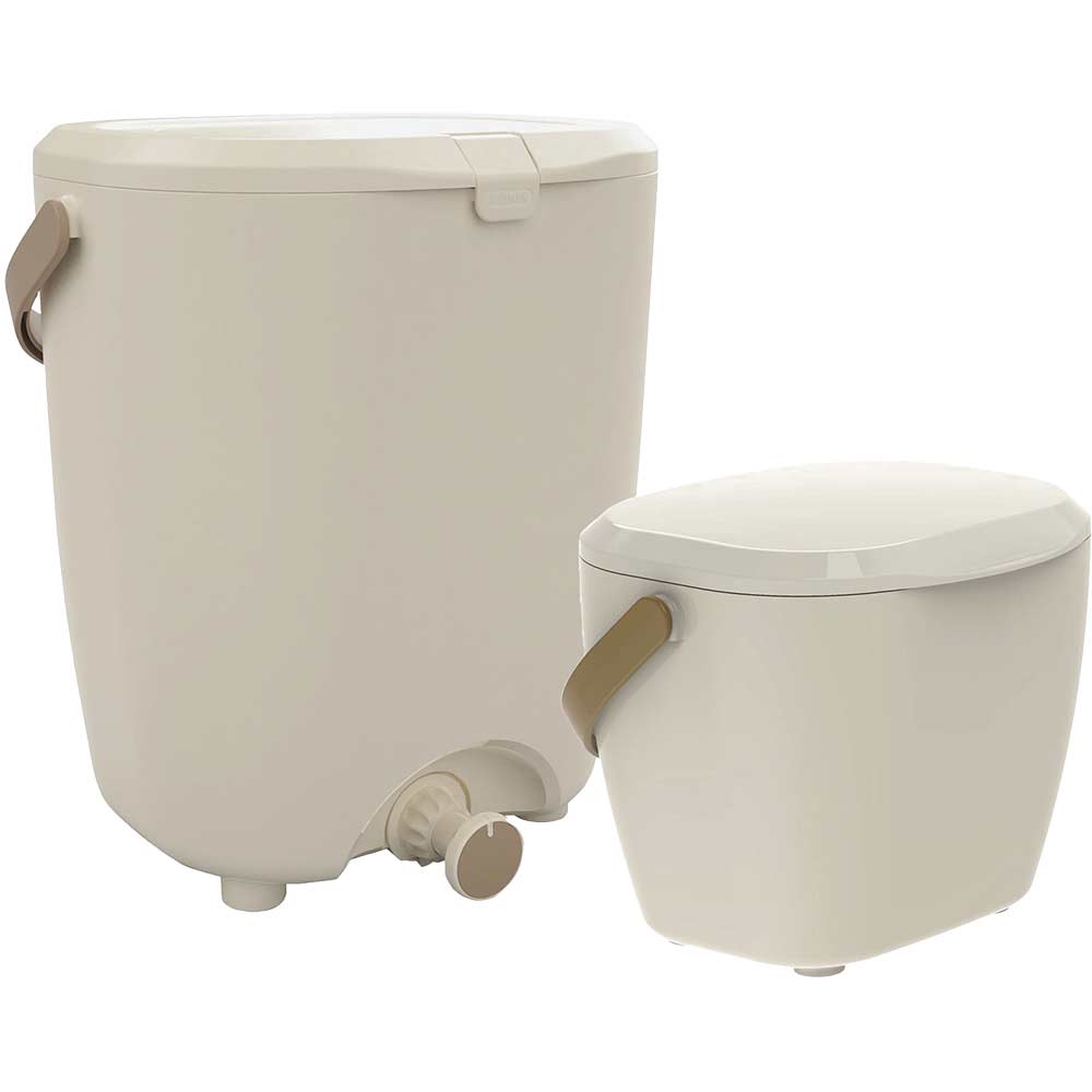 Hozelock Bokashi Pure Kitchen Composter Twin Pack 15l