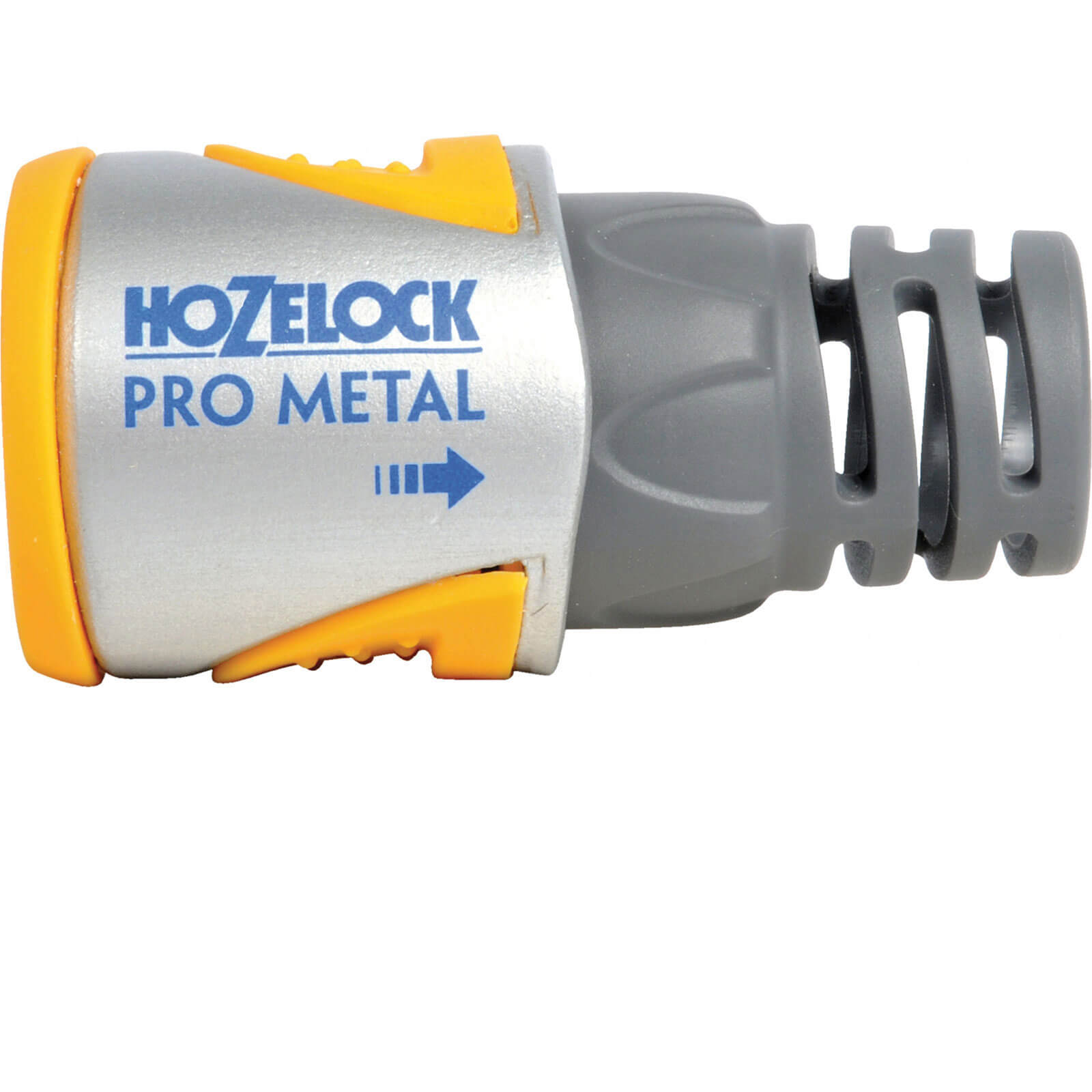 Image of Hozelock Pro Metal Hose Pipe Connector 1/2" / 12.5mm Pack of 1
